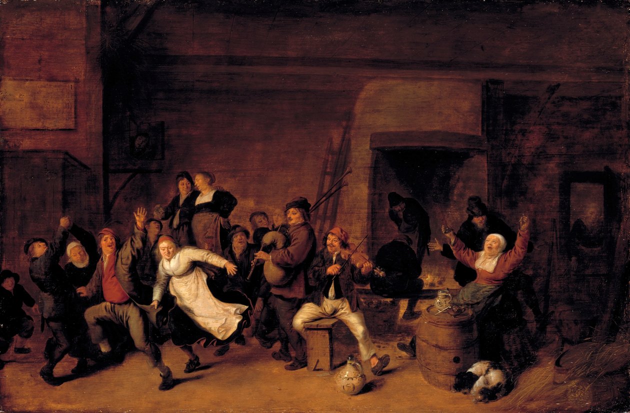 Feestelijke scènes door Jan Miense Molenaer