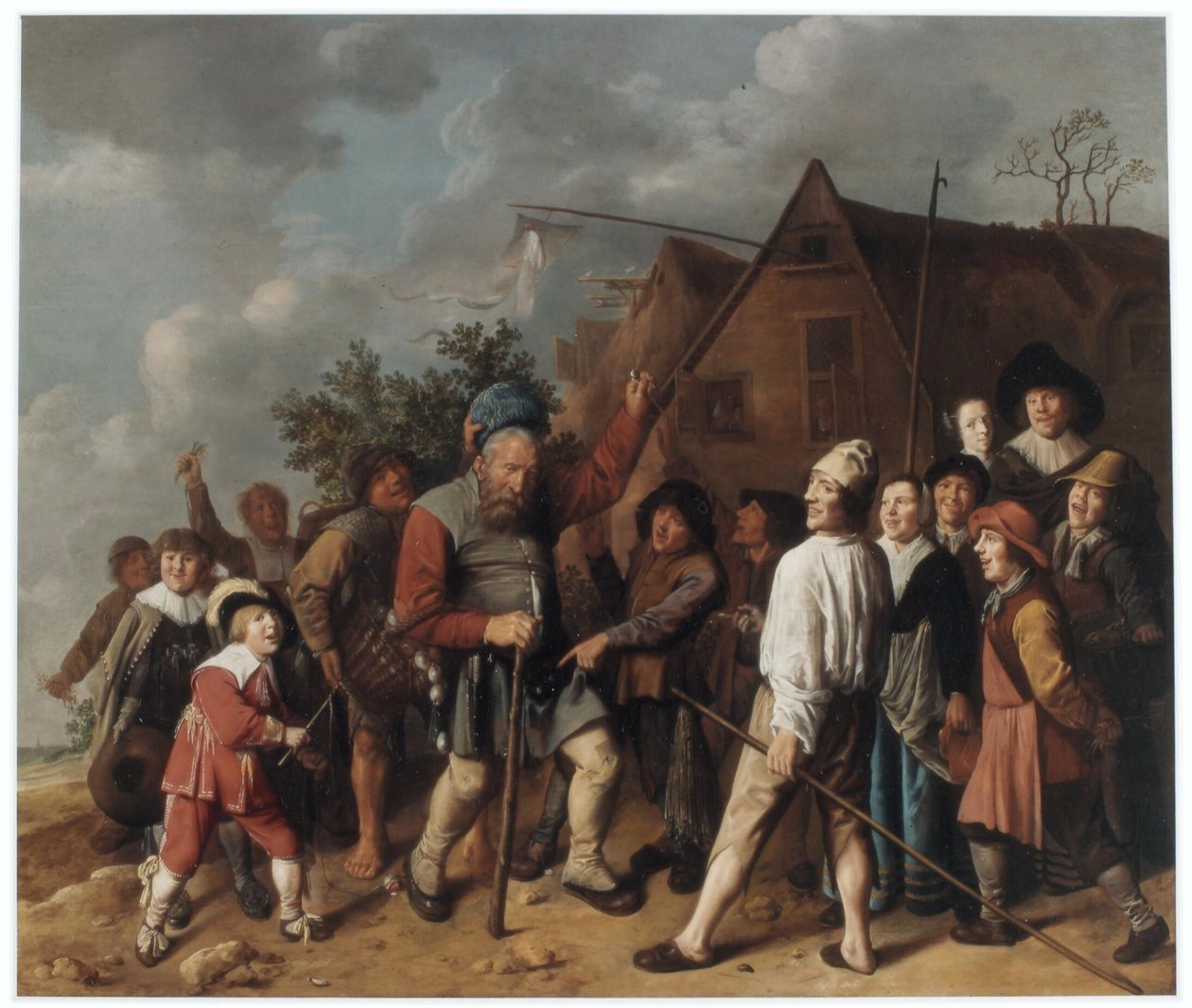 De dronken marskramer door Jan Miense Molenaer