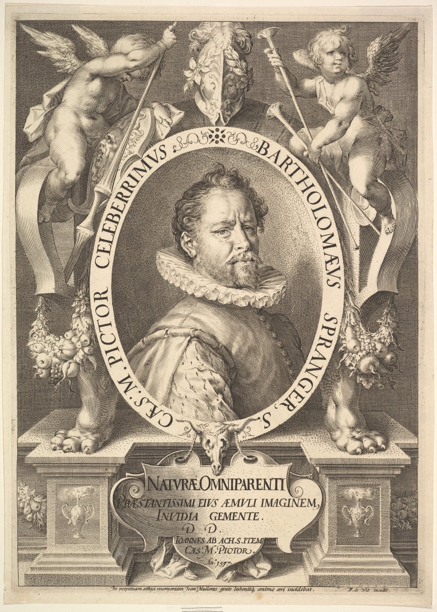 Bartholomeus Spranger door Jan Muller