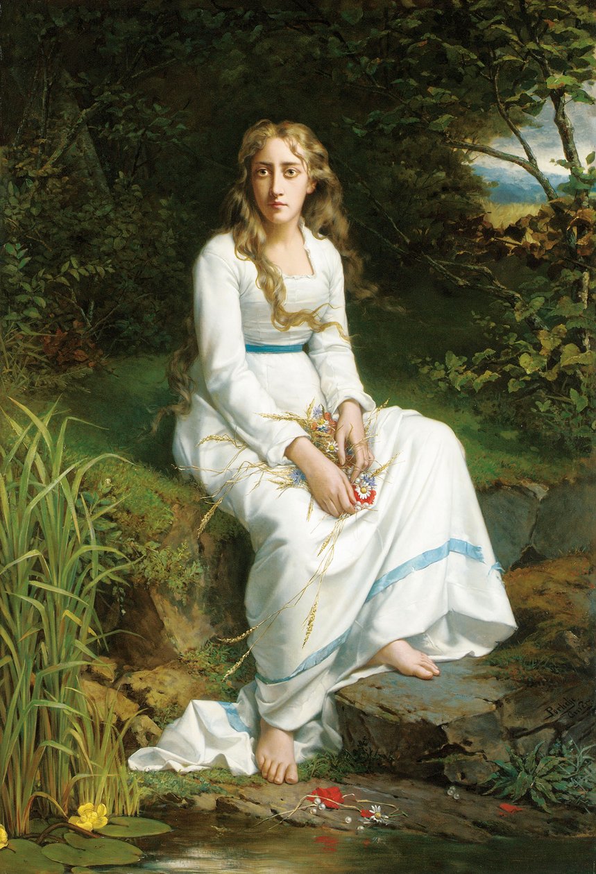 Ophelia door Jan Portielje