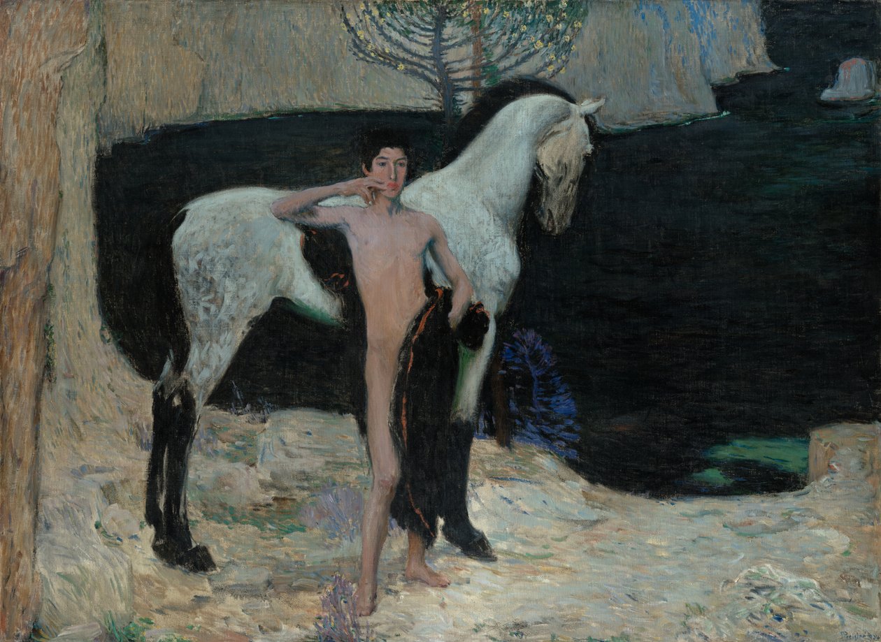 Zwart meer, 1904 door Jan Preisler