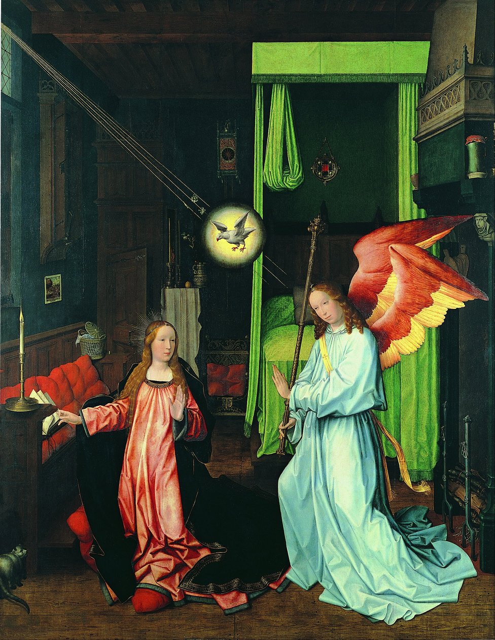 Annunciatie door Jan Provoost
