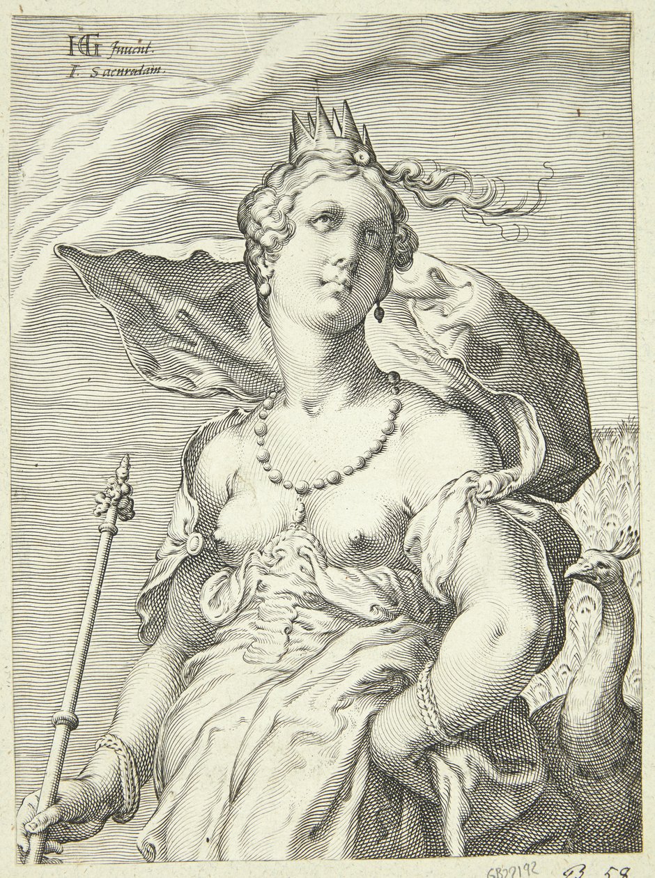 Juno door Jan Saenredam