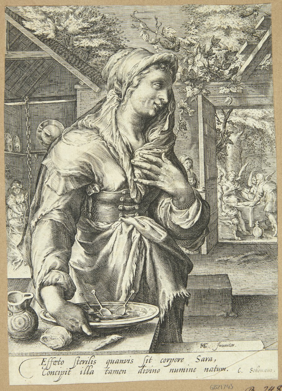 Sarah door Jan Saenredam