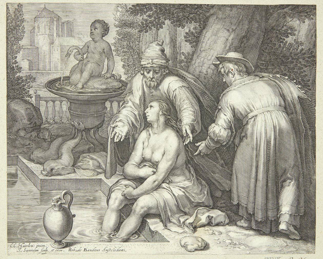 Susanna en de ouderlingen door Jan Saenredam
