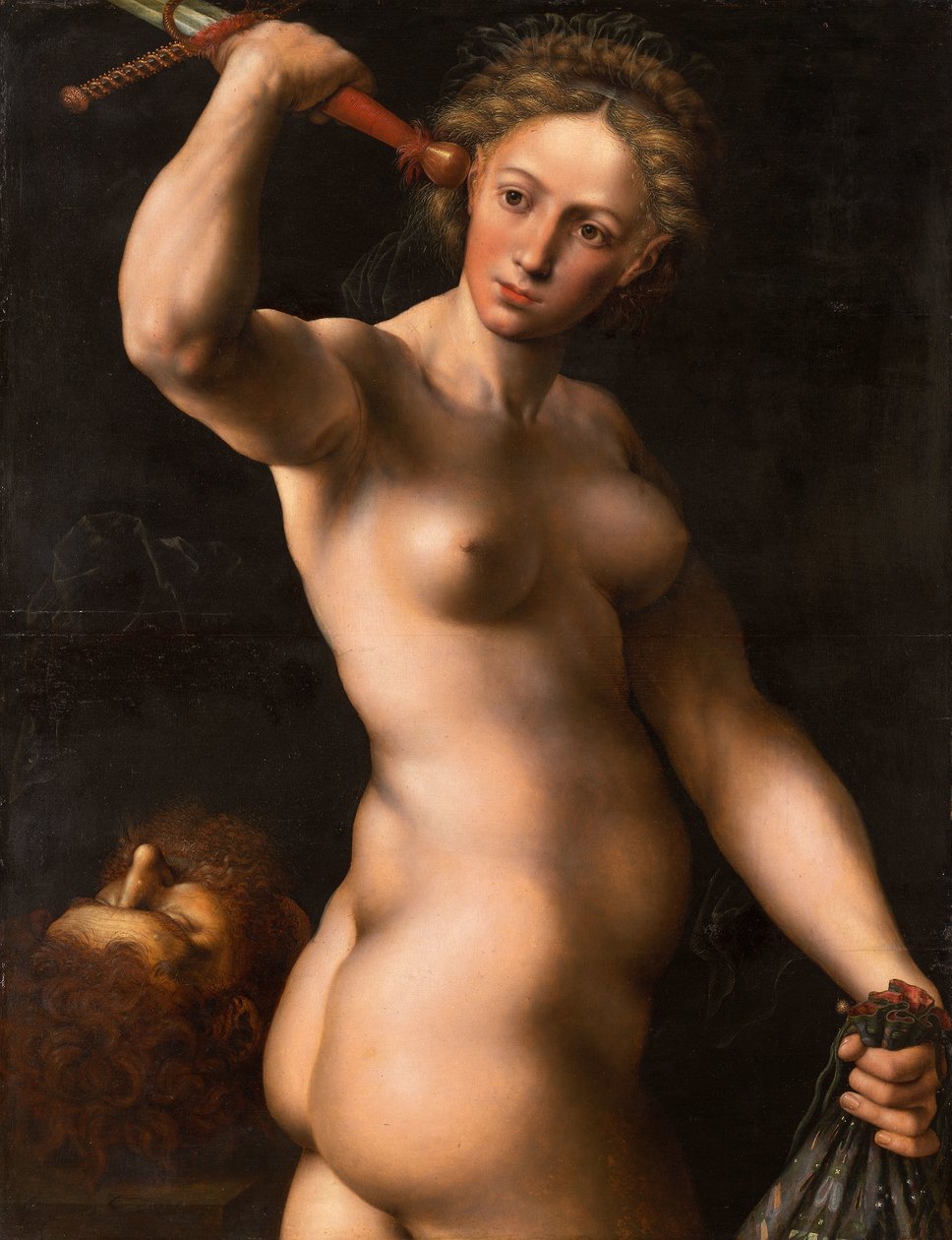 Judith, ca. 1540 (olieverf op paneel) door Jan Sanders van Hemessen