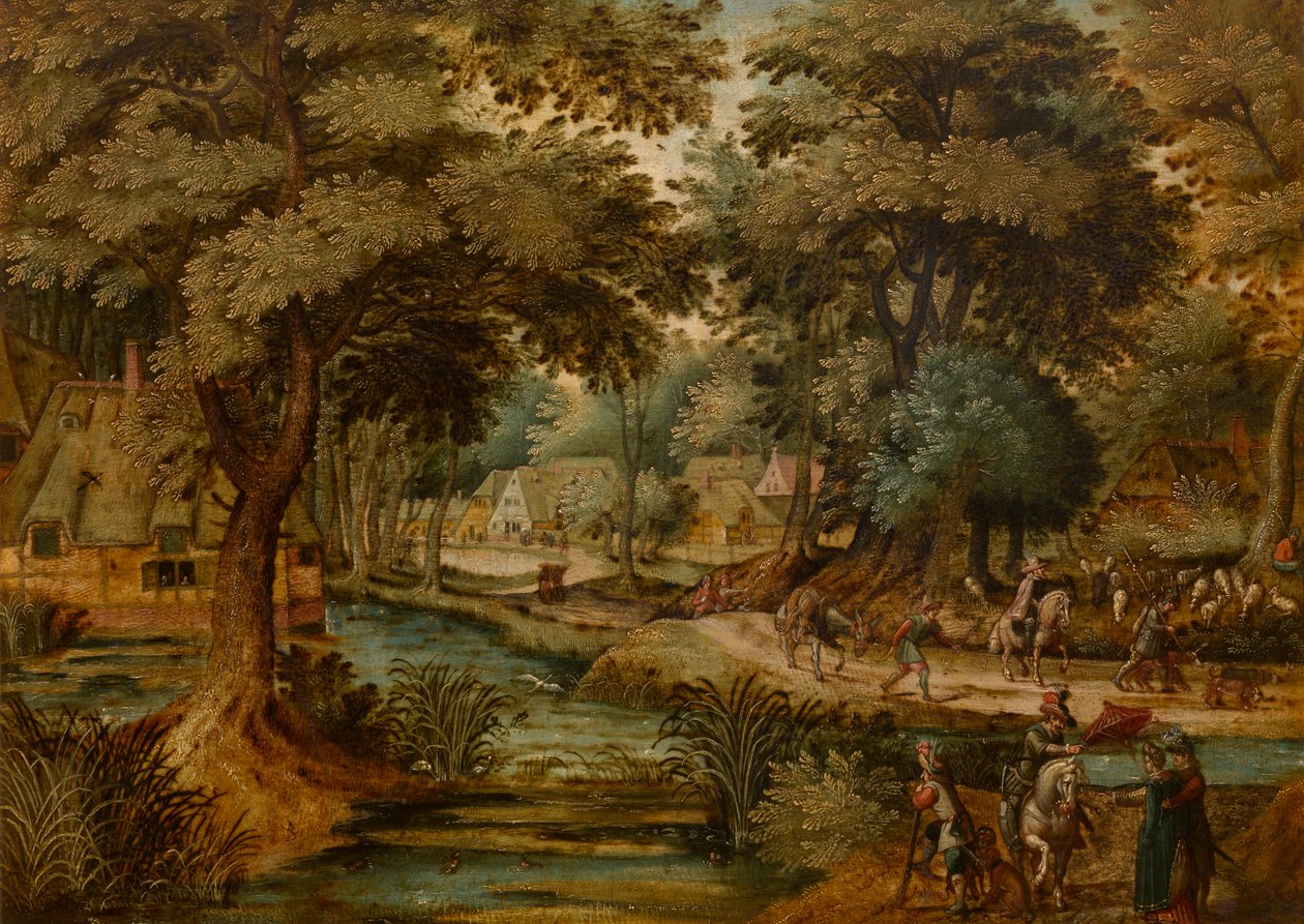 Landschap door Jan Siberechts