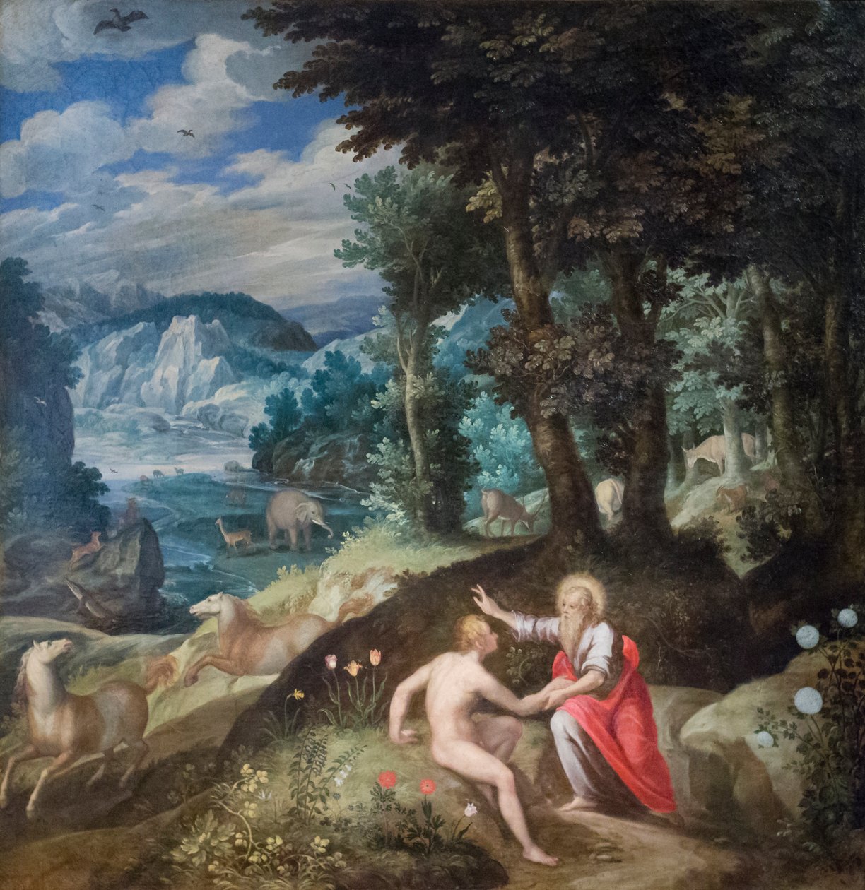 Schepping van Adam door Jan Soens