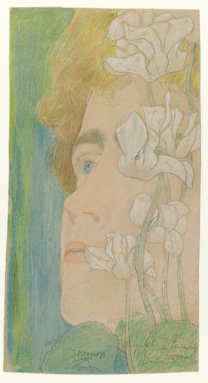 Marguérite, c.1900 door Jan Toorop