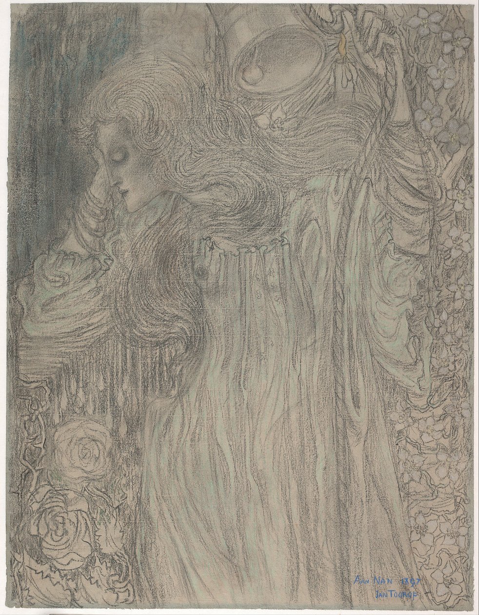De dromer door Jan Toorop