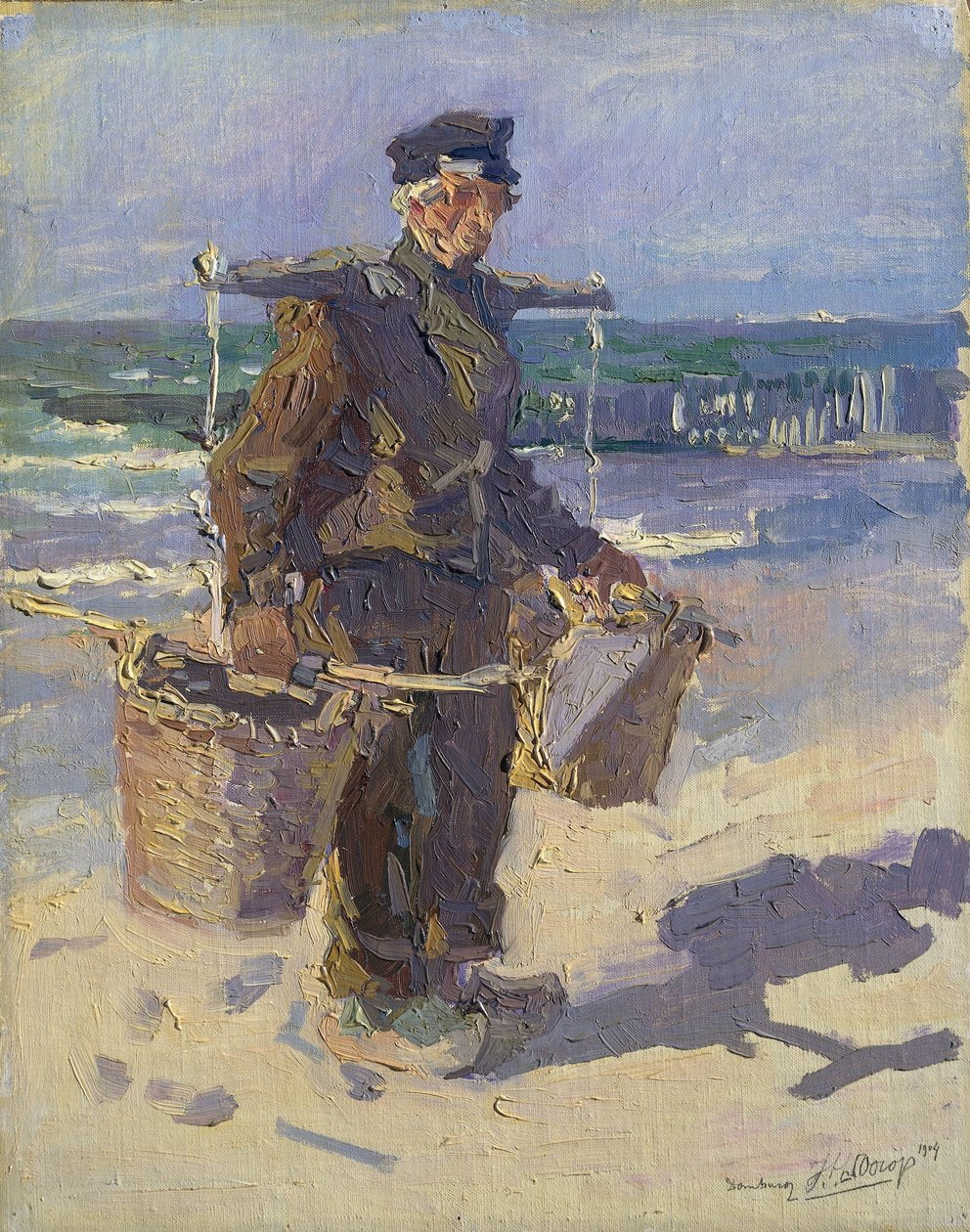 De schelpenvisser door Jan Toorop