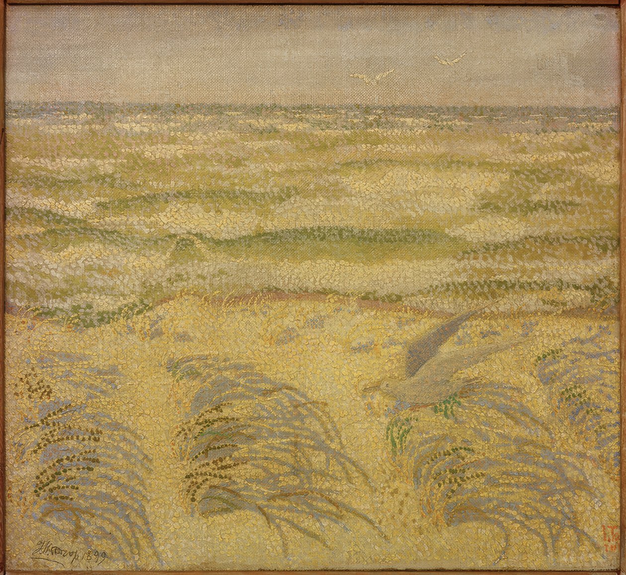 Duin en zee door Jan Toorop