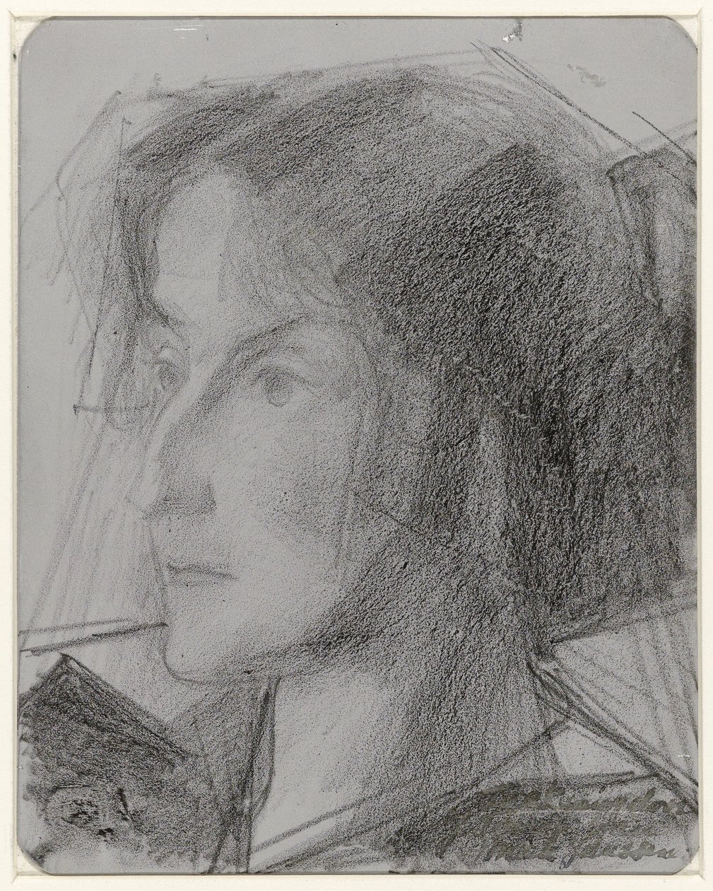 Portret van Miek Janssen door Jan Toorop