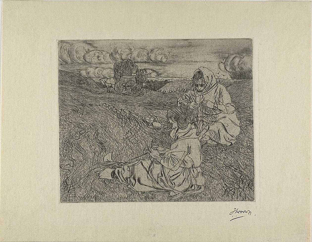 De Nettenherstellers door Jan Toorop