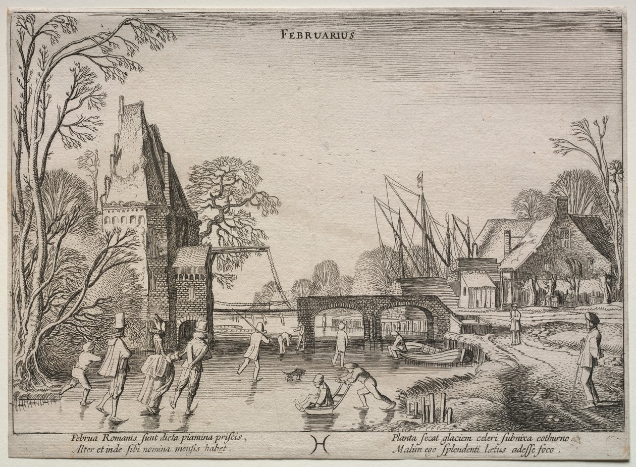 De twaalf maanden: februari door Jan Van de Velde