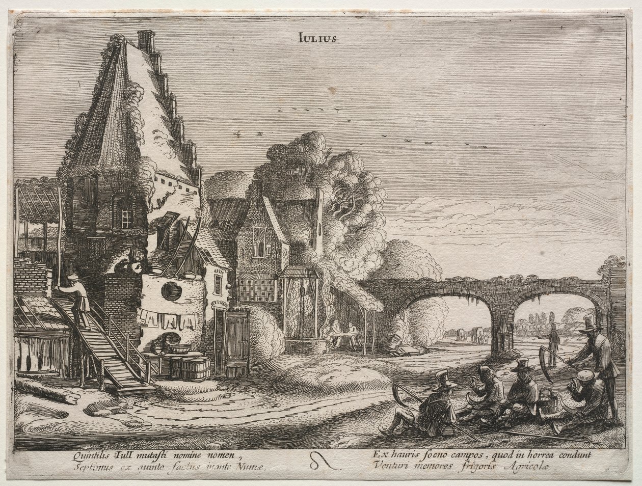 De Twaalf Maanden: Juli door Jan Van de Velde