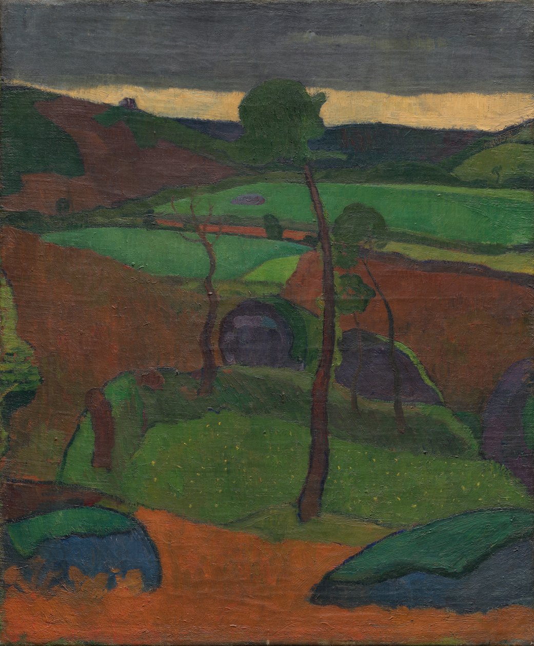 Bretons Landschap door Jan Verkade