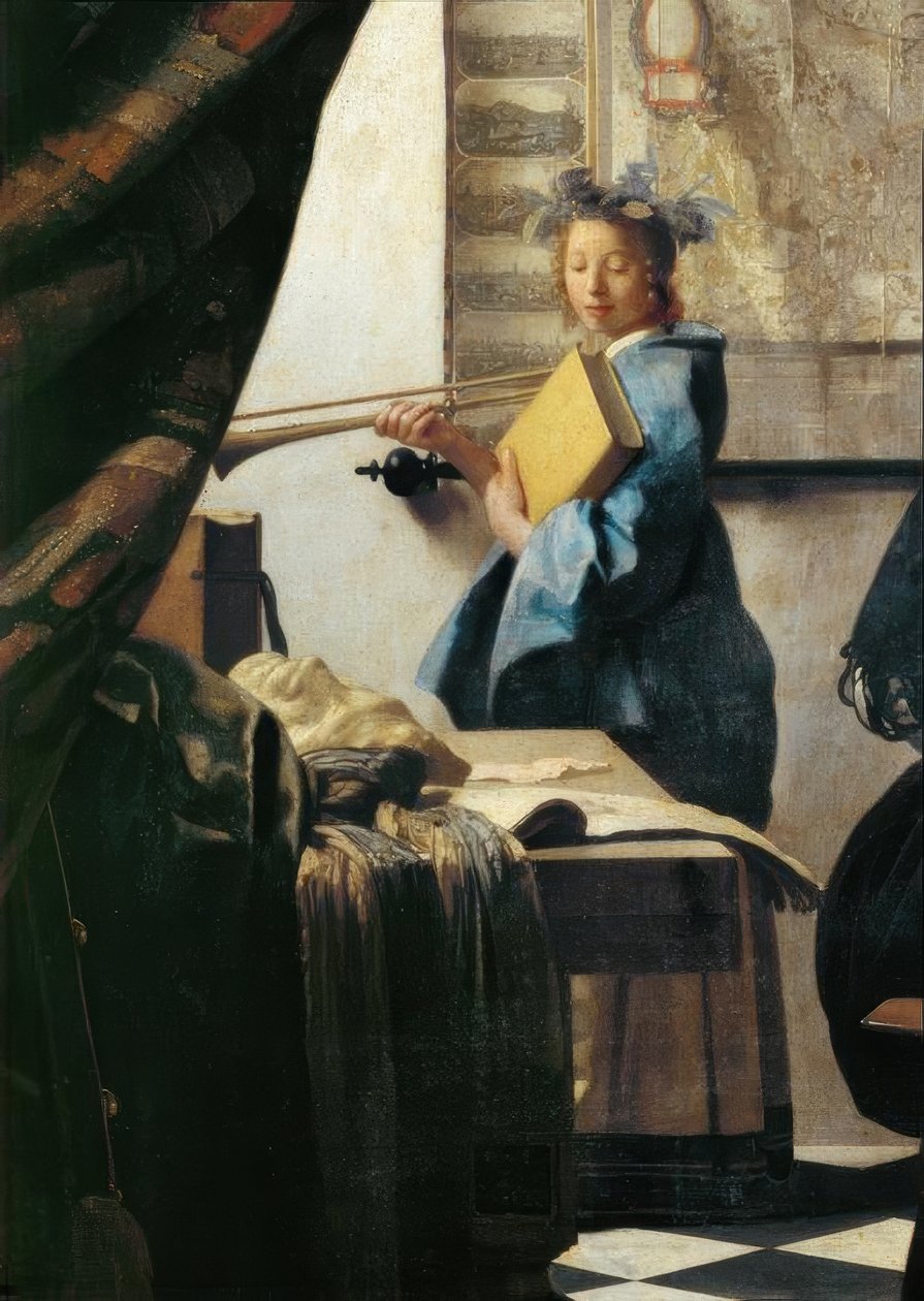 De schilderkunst door Jan Vermeer van Delft