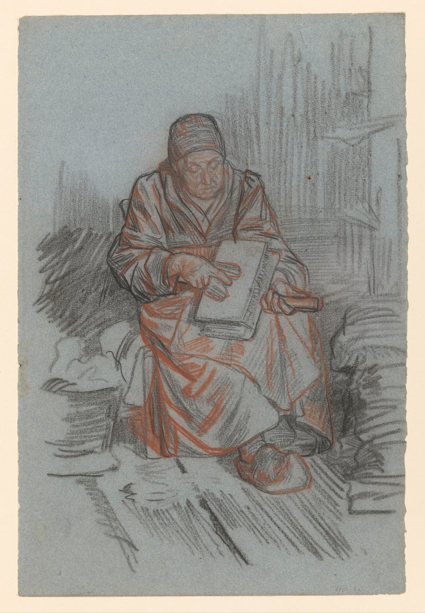 Kaardster door Jan Veth