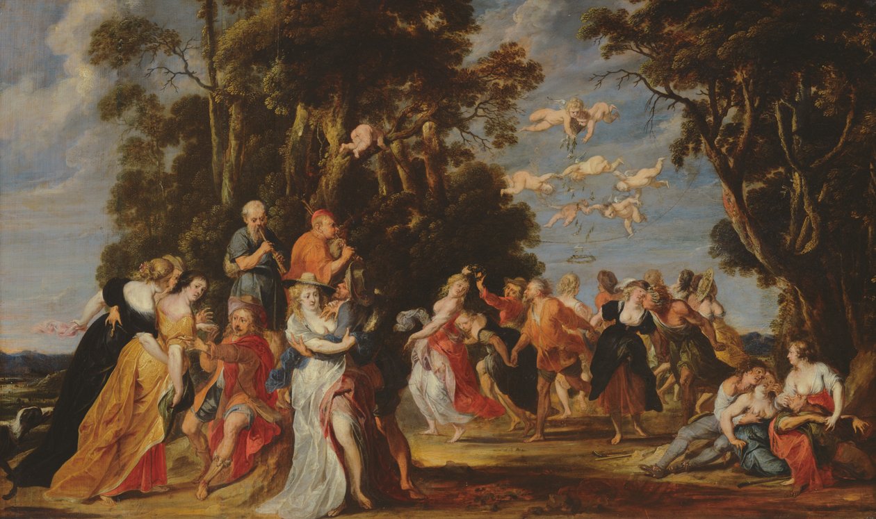 Boerendans door Jan Wildens
