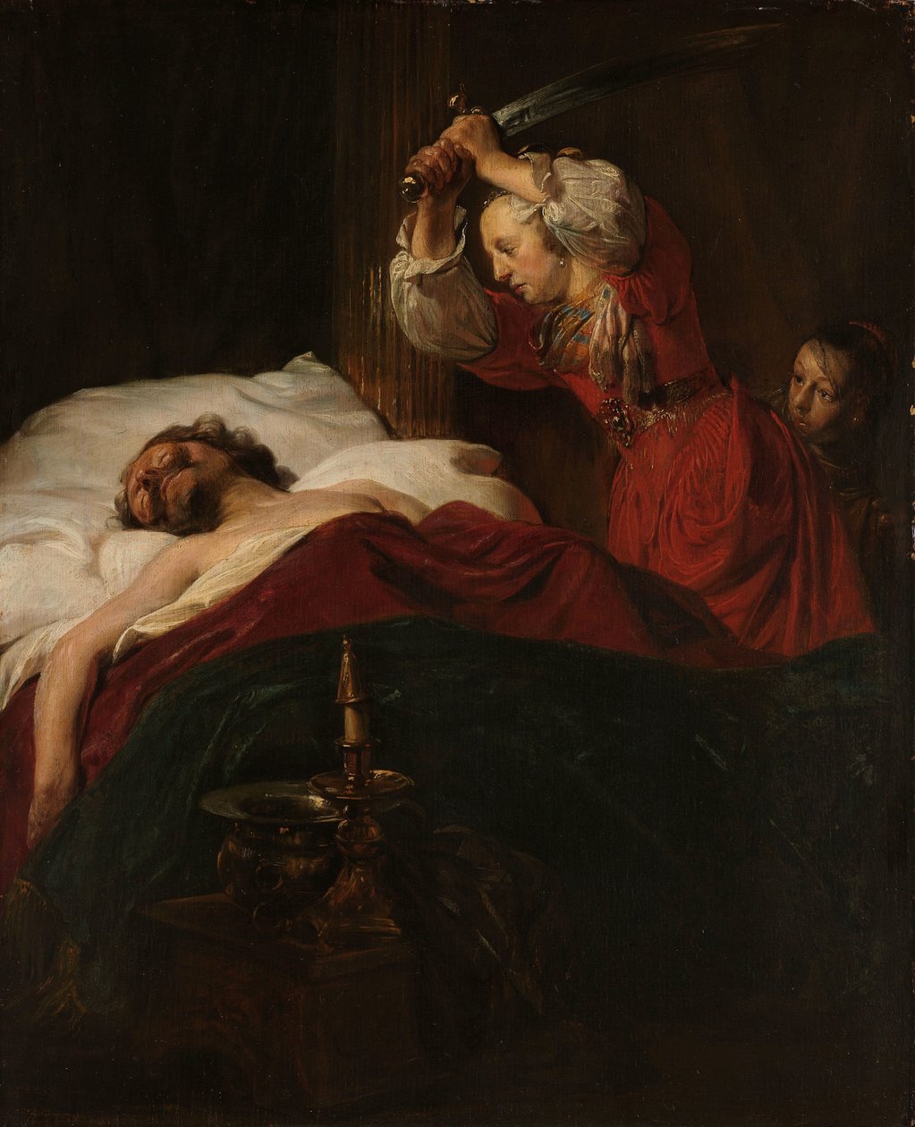 Judith en Holofernes door Jan de Bray
