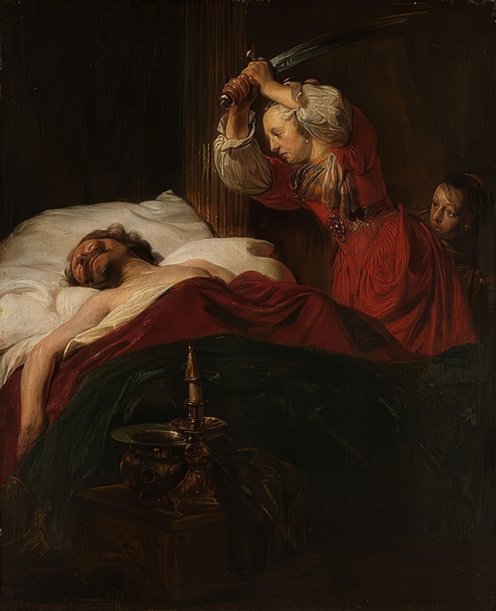 Judith en Holofernes door Jan de Bray