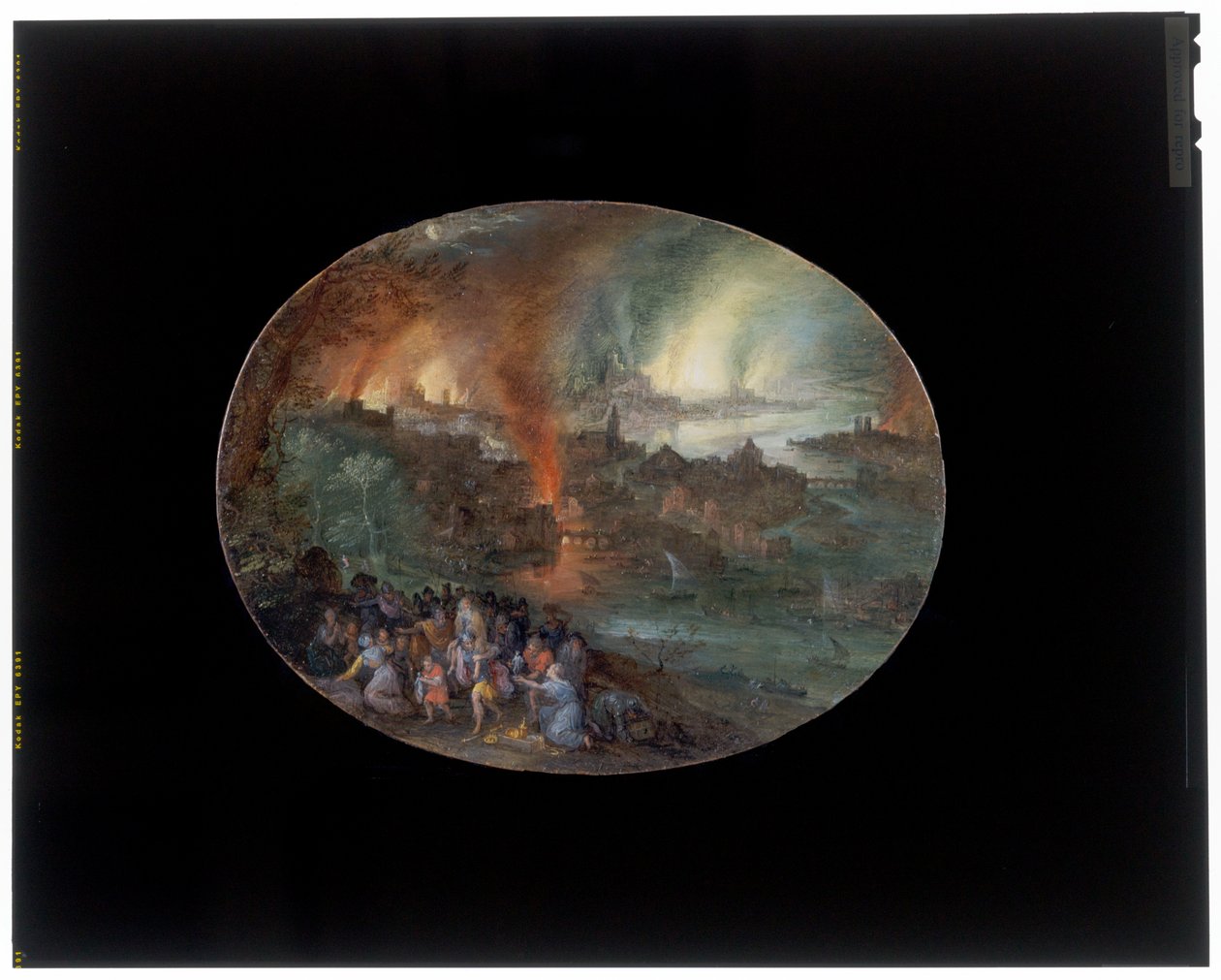 Aeneas en Anchises door Jan the Elder Brueghel