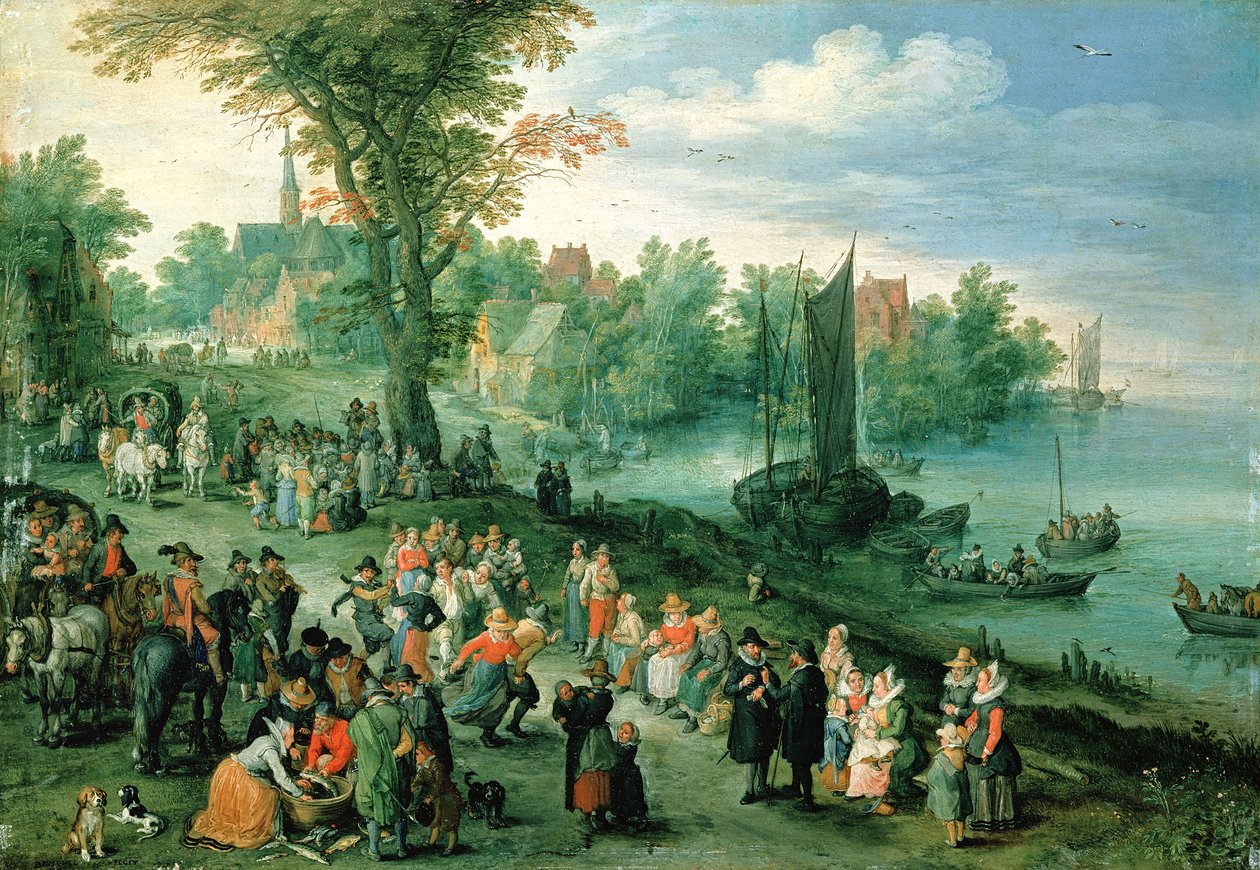 Onbekend Beeld door Jan the Elder Brueghel
