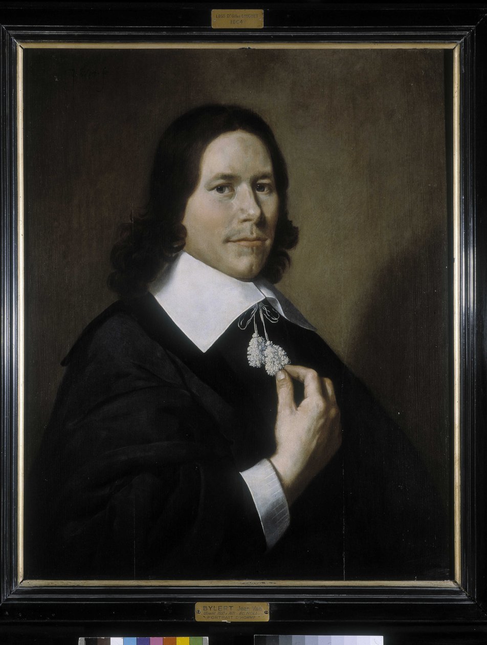 Portret van een man door Jan van Bijlert or Bylert