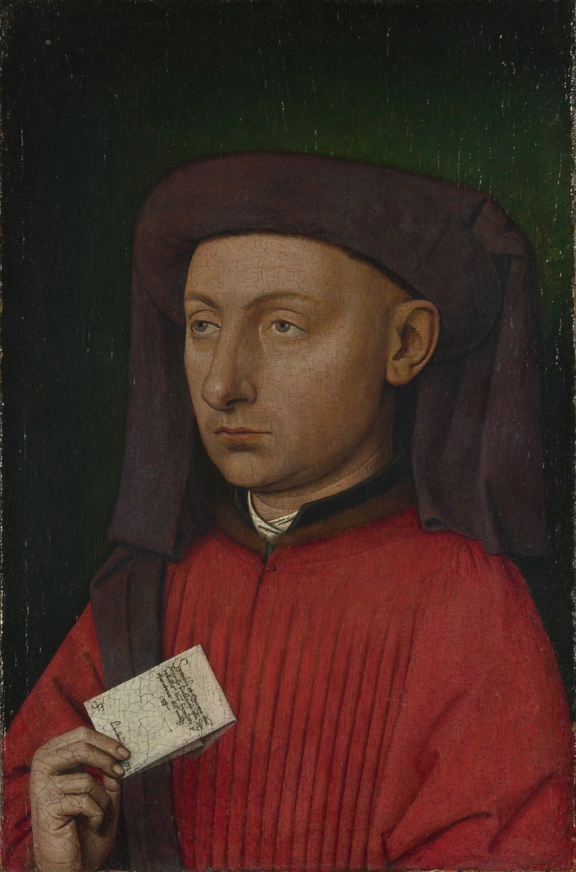 Portret van Marco Barbarigo, ca. 1449-50 door Jan van Eyck