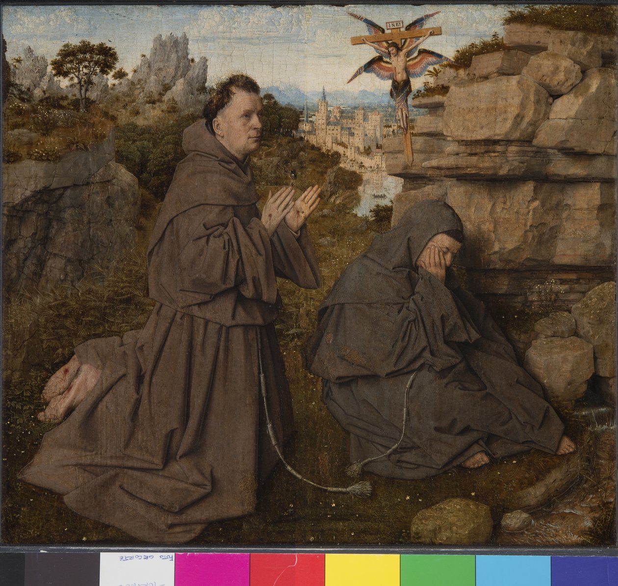 Stigmata van Sint Franciscus door Jan van Eyck