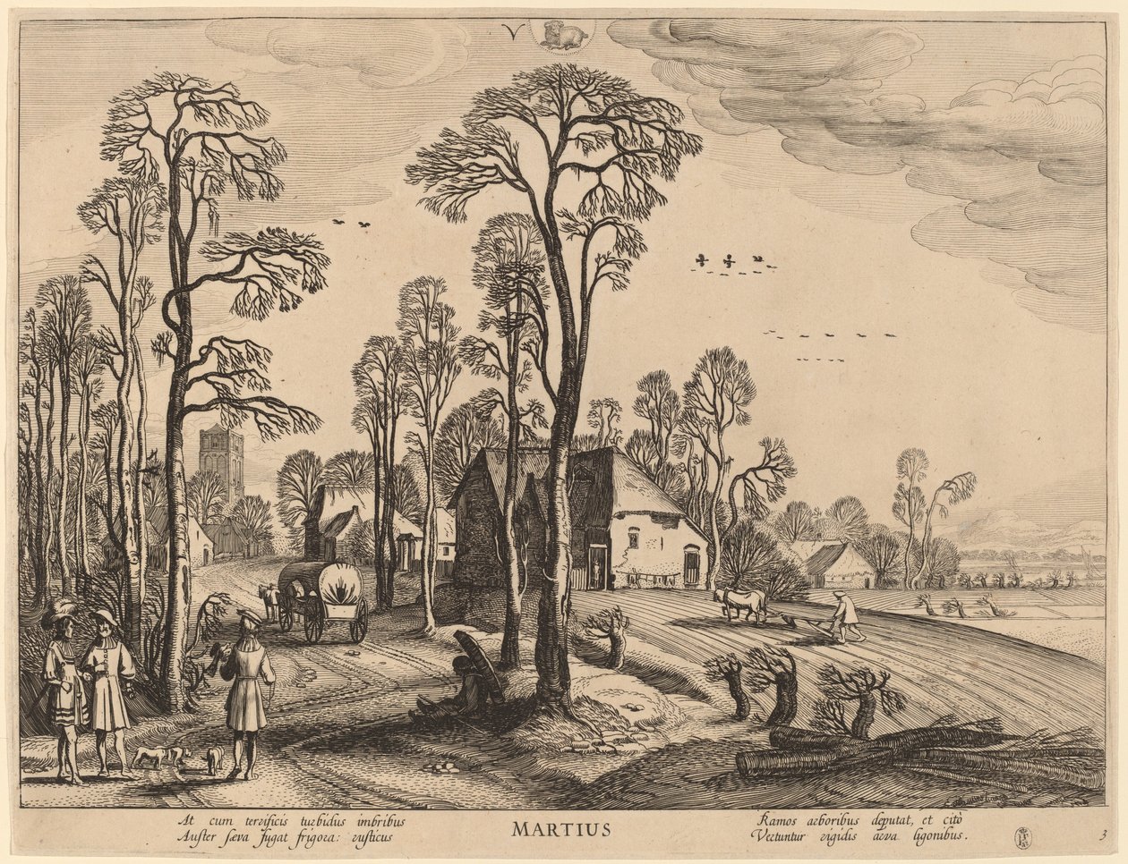 Maart door Jan van de Velde II