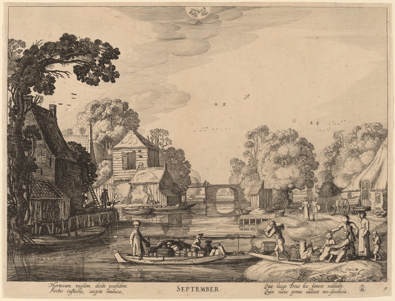 September door Jan van de Velde II
