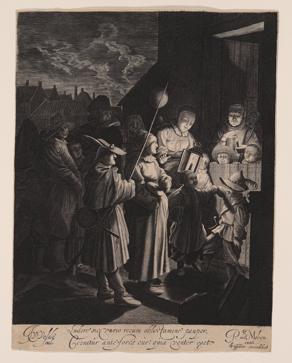 Vastenavond door Jan van de Velde II