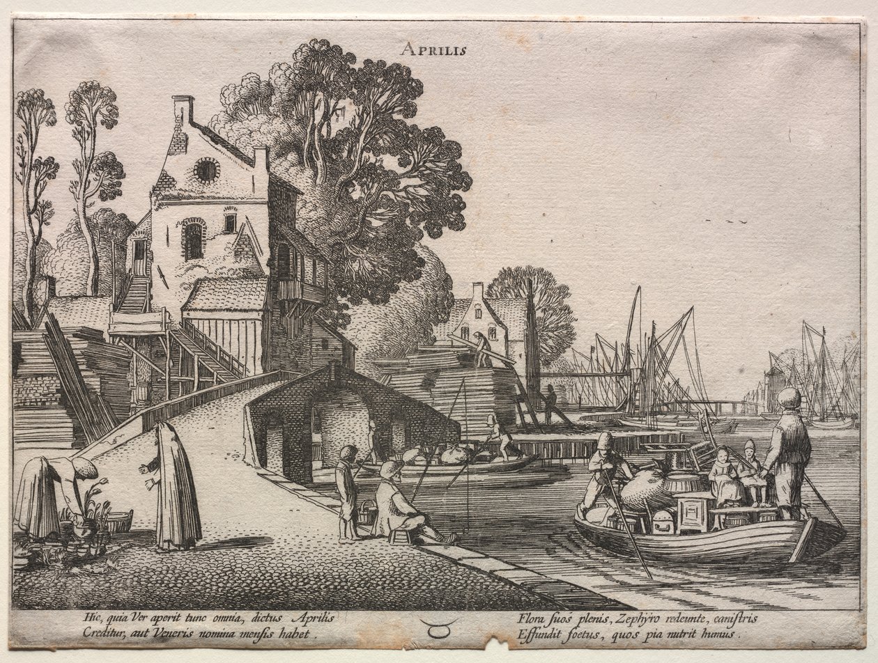 De Twaalf Maanden: April door Jan van de Velde II