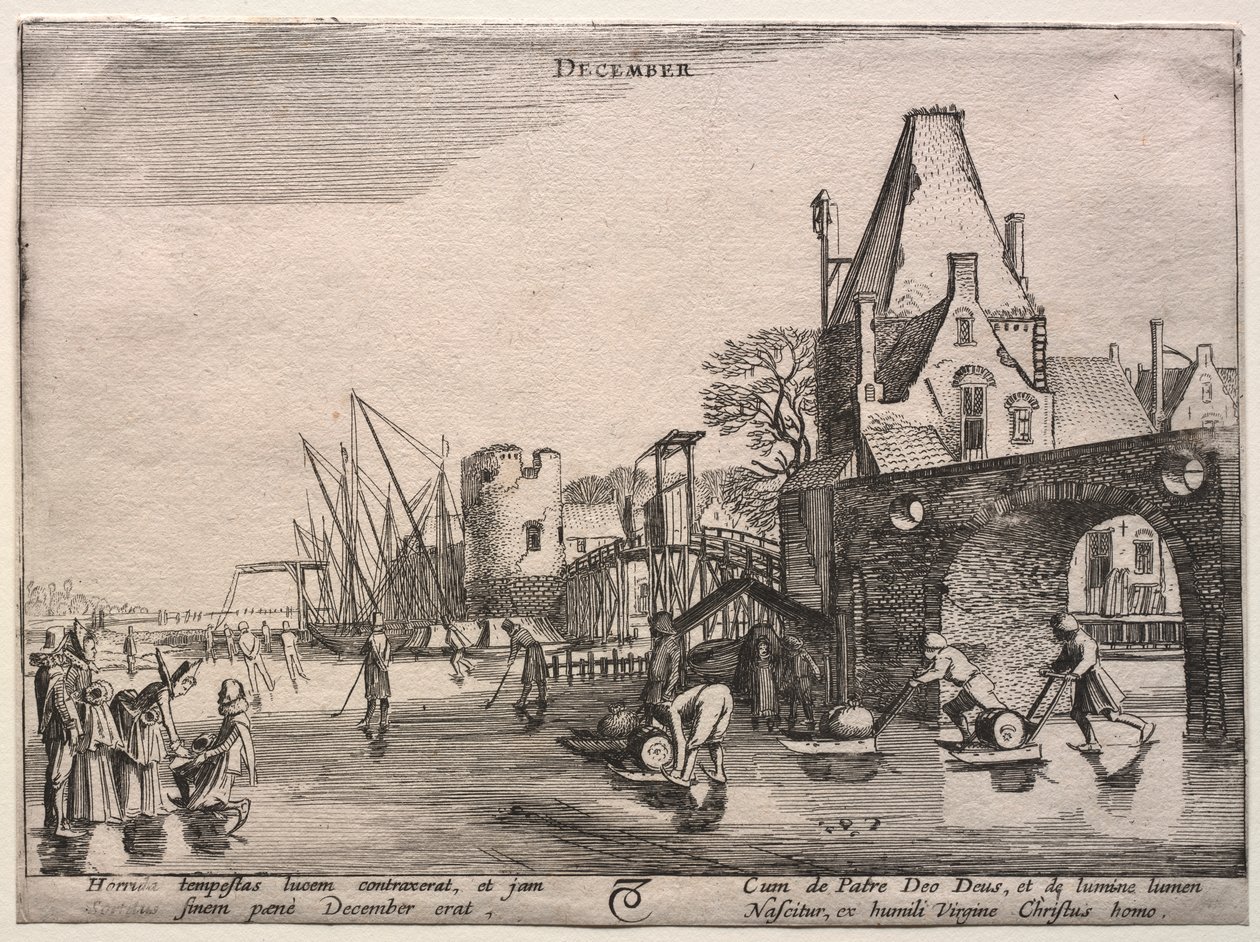 De Twaalf Maanden: December door Jan van de Velde II