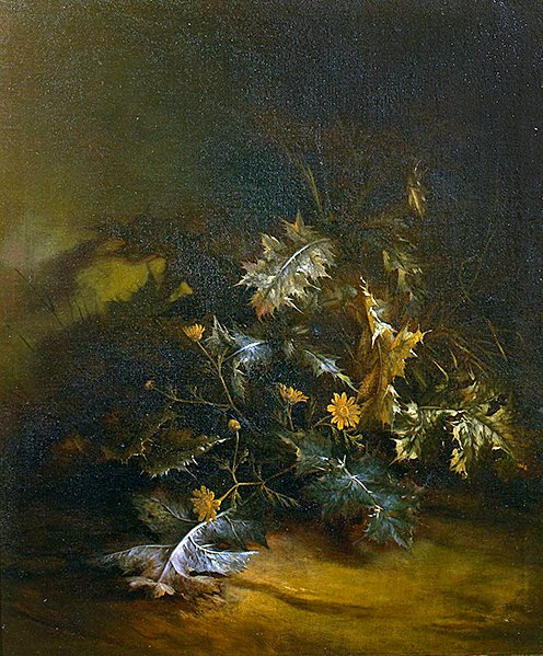 Distels door Jan van the Elder Kessel
