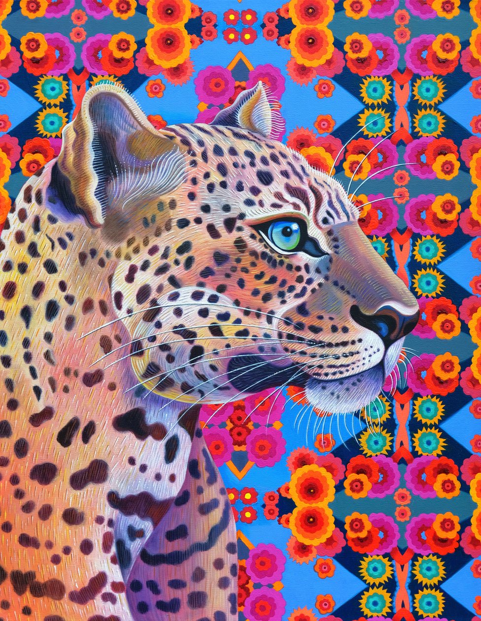 Luipaard, 2018 door Jane Tattersfield