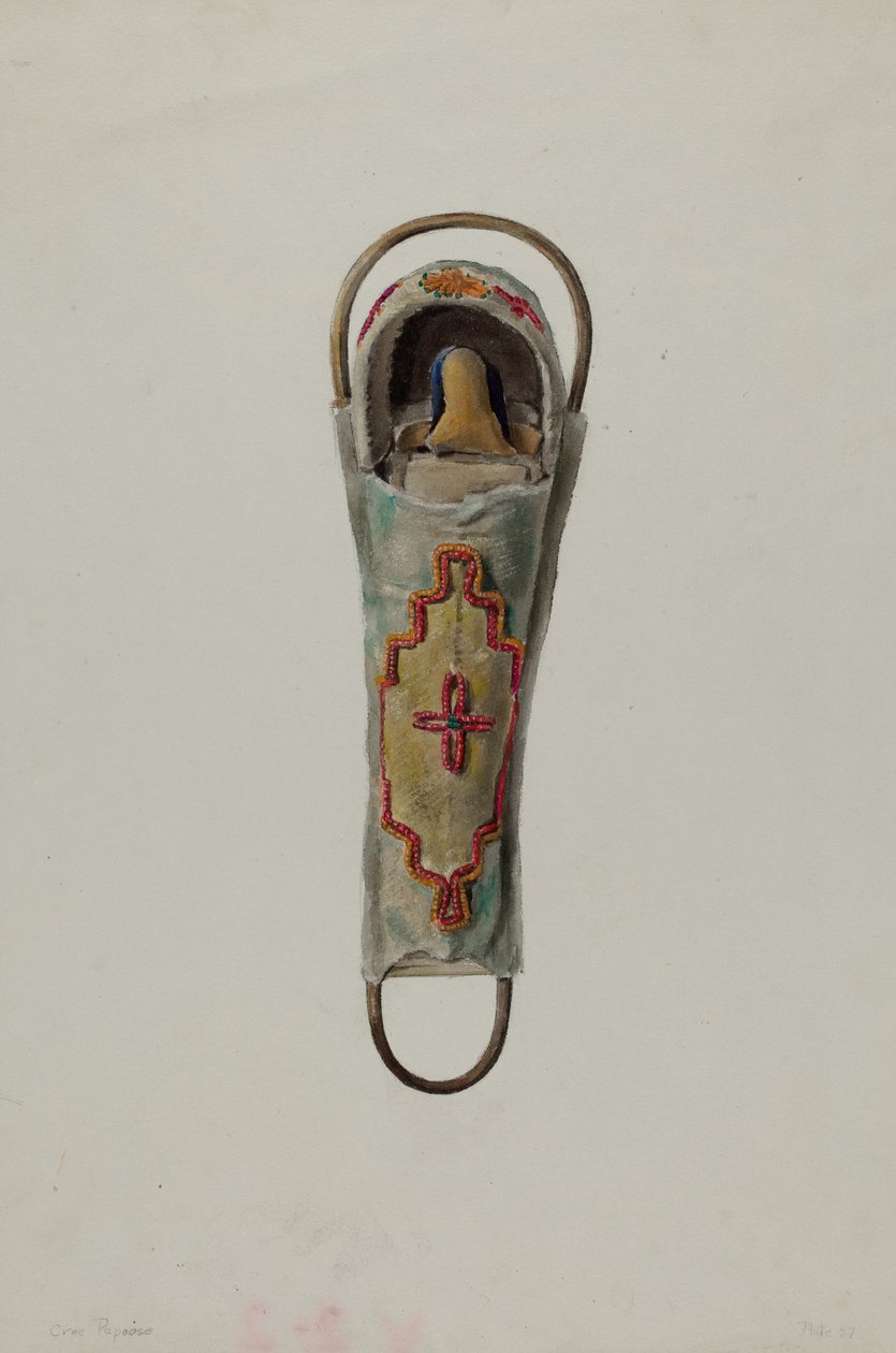 Cree Papoose-pop door Jane Iverson