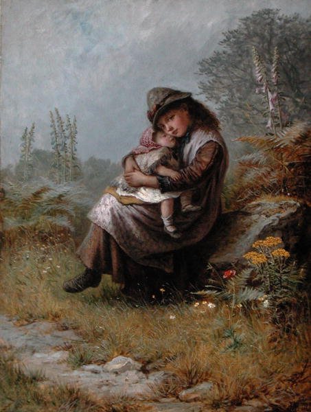 Een Rustpauze Langs de Weg door Jane Maria Bowkett