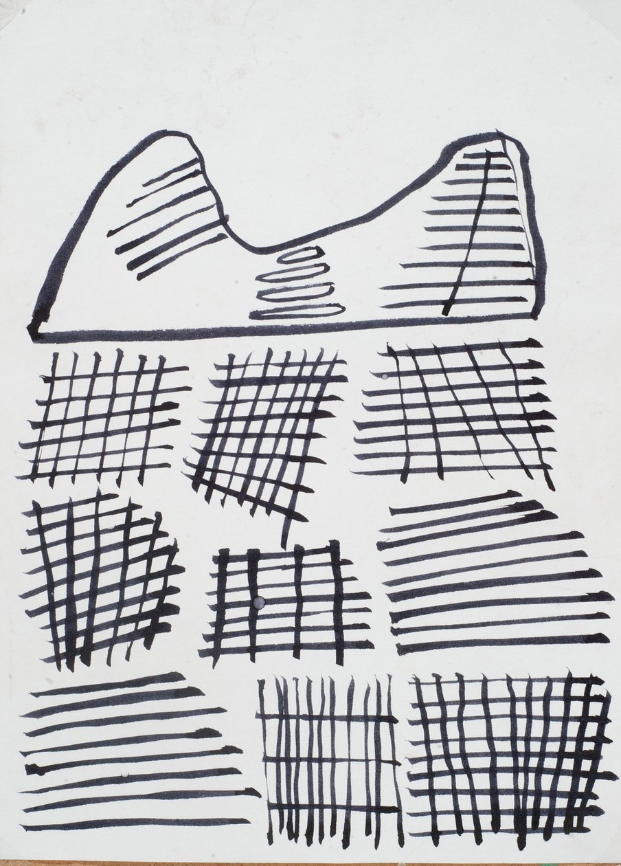 Tekening door Janet McKenzie