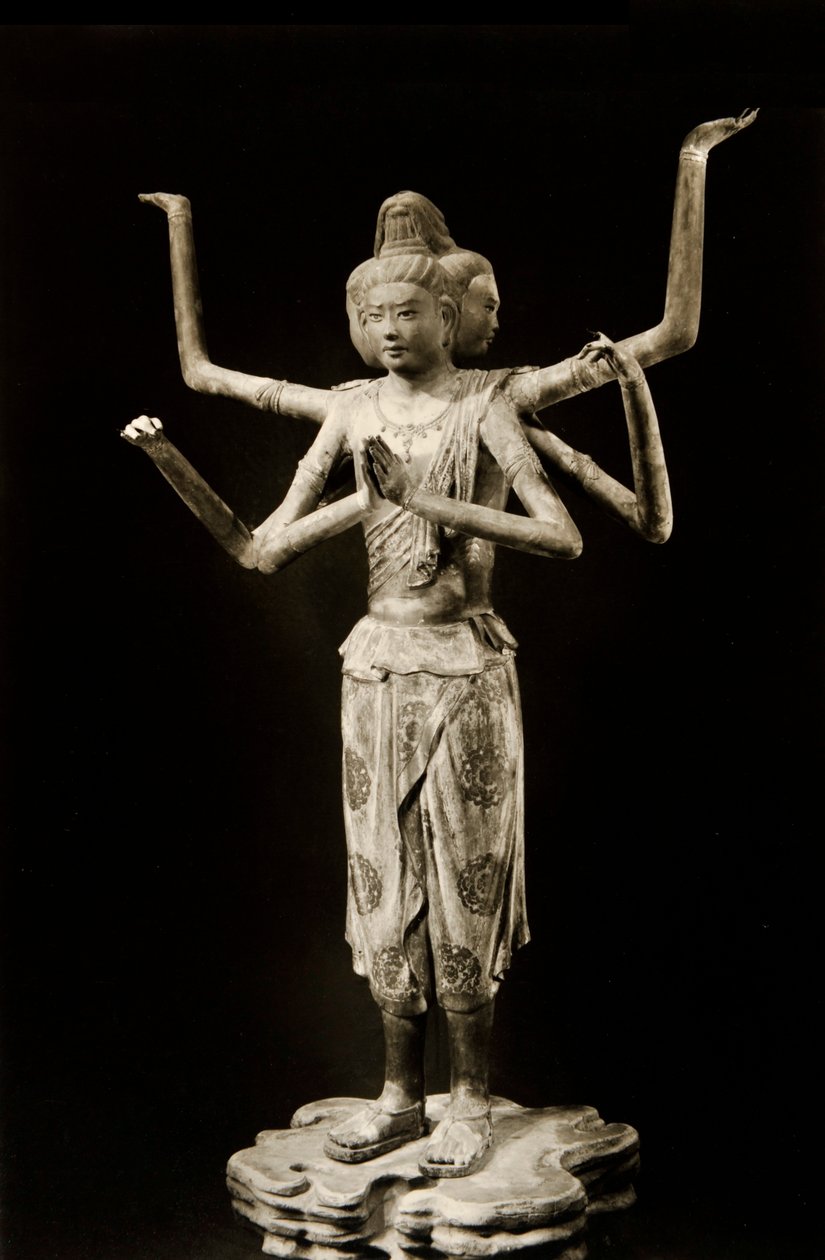 Ashura, uit de 8e eeuw, Nara-periode, Kofukuji, 1950 door Japanese Photographer
