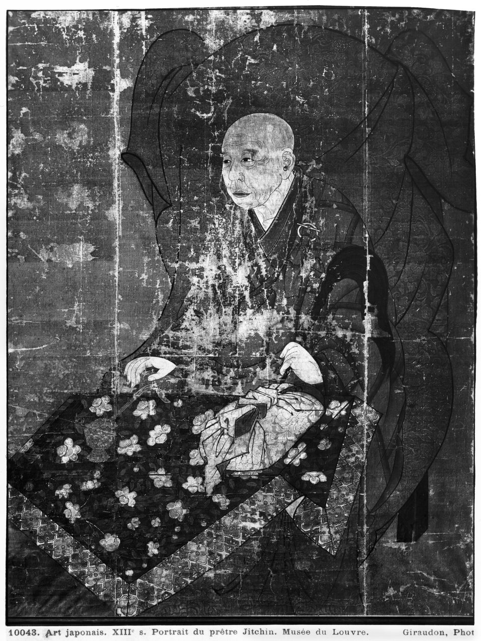 De Japanse priester Jitchin door Japanese School