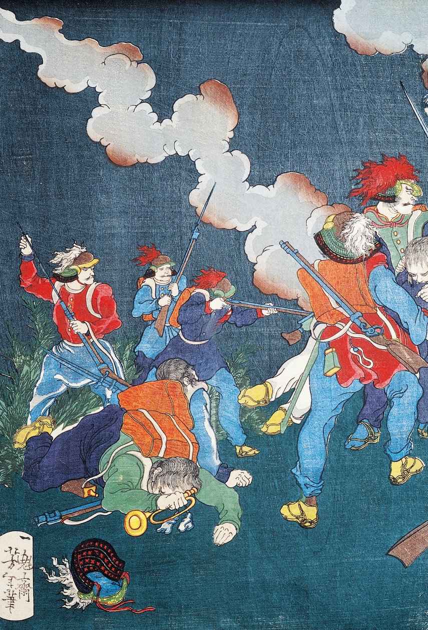 Slagveld, sewamono (huishoudelijk spel) door Japanese School