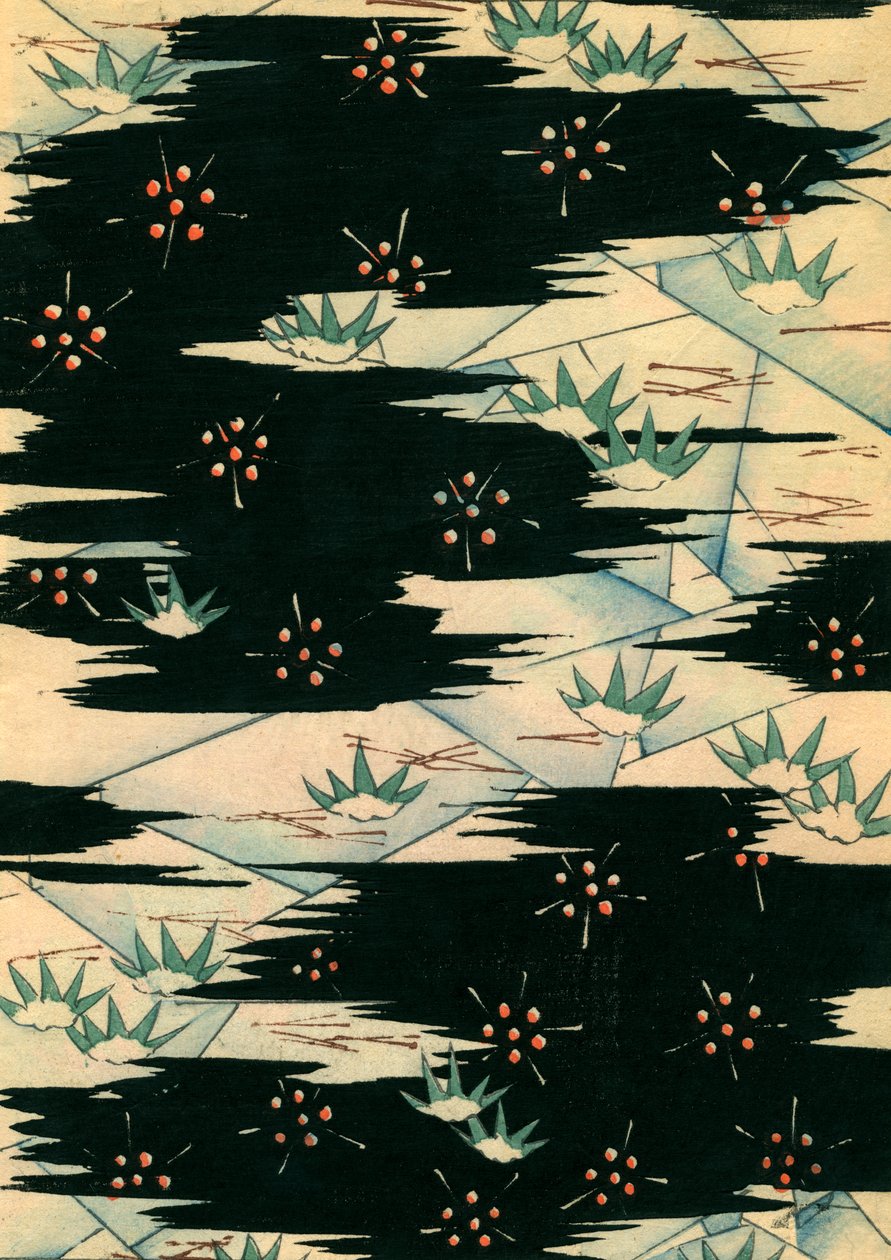 Zwart-wit landschap door Japanese School