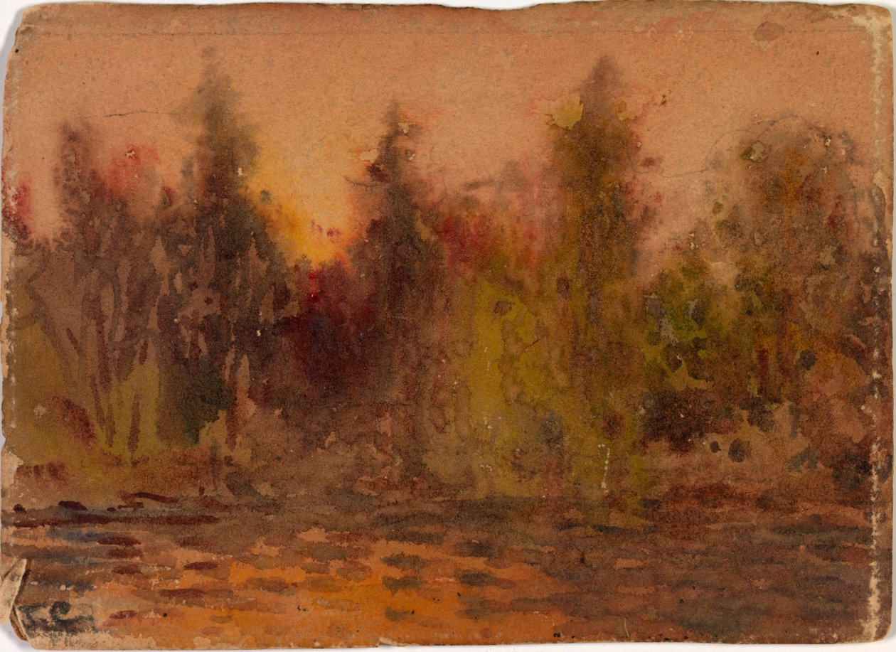 Zonder titel, ca. 1875-1880 door Jasper Francis Cropsey