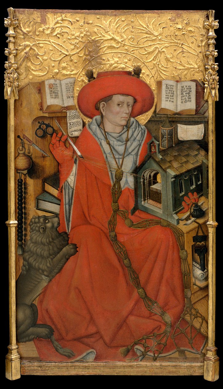 Sint Hiëronymus in zijn Studie door Jaume Ferrer