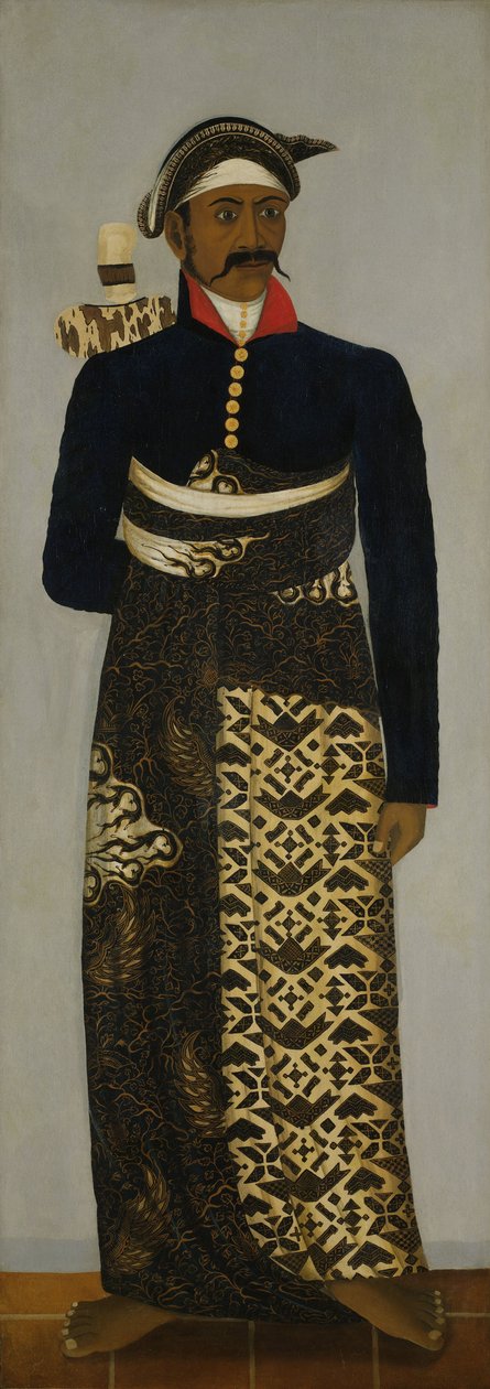 Javaanse hofbeambte, c.1820-70 door Javanese School