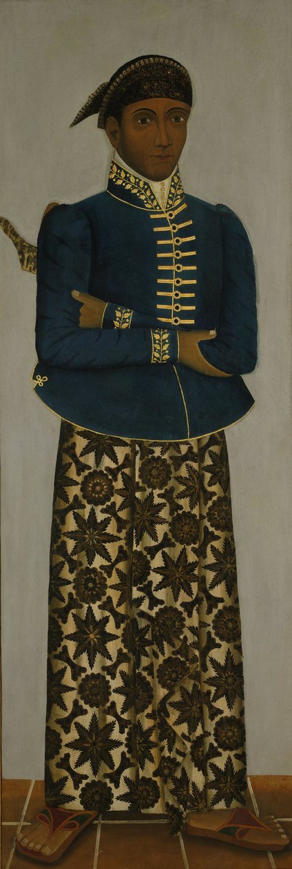Javaanse hofbeambte door Javanese School