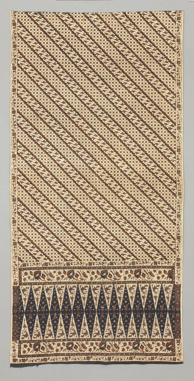 Sarong (kain kapala) door Javanese School